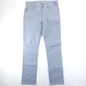 Stio Canvas Pants Mens 32L X 33 Straight Leg Organic Cotton Stretch Gray